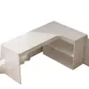 Mesa de canto em L para estudo em casa mesa de cabeceira do quarto mesa de computador integrada de canto mesa de escritório