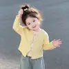 Elegante Camiseta de Manga Larga para Bebé Niña, Estilo Primavera/Otoño, Dulce, Color Contrastante, Lunares, Patchwork, Falso Dos Piezas, Top con Lazo, Moderno