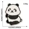 Logo Original Bordado en Computadora Ropa Bordada y Accesorios para Sombreros Accesorios de Oso Panda de Dibujos Animados Parche Autoadhesivo para Bricolaje Etiqueta de Tela Pegatina de Tela