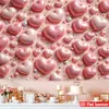 Tapeçaria Pendurada para o Dia dos Namorados Decoração de Parede com Atmosfera de Festa de Amor Cenário para Arranjo de Encontro Decoração Feliz Dia dos Namorados