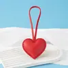 Llavero Simple de PU con Forma de Corazón Colgante para Bolso Relleno de Algodón Llavero de Corazón de Cuero Fábrica de Regalos Venta al por Mayor