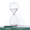 Ampulheta personalizada de fábrica 5/30/60 minutos ornamentos criativos de ampulheta de vidro com personalidade