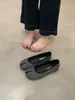 Zapatos retro estilo francés de punta dividida tipo pezuña de cerdo, zapatos planos sin cordones para mujer, zapatos de abuela, nuevo modelo otoño 2026, corte bajo, suela blanda