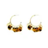 Pendientes de Disco con Borlas Estilo Maillard Retro Lujo Accesible Pendientes de Leopardo de Gama Alta Pendientes Exagerados de Moda Elegantes para Mujer