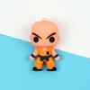 Muñeca de PVC Versión Q Dragon Ball Muñeca de Animación de Dibujos Animados Figura de Moda Adorno Llavero Colgante Caja Ciega