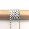 Em estoque corda de poliéster 2mm com núcleo torcido, corda de guarda-chuva mesclada, puxador de bolsa, tecelagem manual, corda para pendurar DIY, decoração de cauda de puxar à prova de vento, pingente de gota