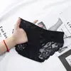 Guifei Man Malla Negra Encaje Sexy Ropa Interior Femenina Transparente Sexy Algodón Sentido del Diseño Femenina Al por Mayor
