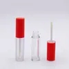 Venta Directa de Fábrica Botella de Brillo de Labios Pequeña Capacidad 4ml Tubo de Brillo de Labios Redondo Material de Empaque Cosmético para Brillo de Labios Nueva Botella de Aceite para Labios