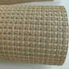 Papel de Parede Estilo Rattan Casa de Hóspedes Hotel Papel de Palha Papel de Parede Fundo de Papel de Parede Xadrez de Rattan Liso Decoração de Porta de Armário