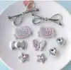 Accesorios para zapatos Croc, decoraciones de zapatos de dibujos animados lindas tridimensionales para DIY, hebillas de zapatos desmontables para chicas a la moda