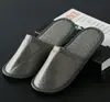 Pantuflas Gruesas Personalizadas al por Mayor para Hoteles de Lujo, Casas de Huéspedes, Salones de Belleza, Hospitalidad Doméstica Desechable, Engrosadas para Uso en Hotel