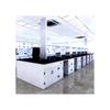 Mesa auxiliar de consola de laboratorio escolar Banco de trabajo central Acero Madera Mesa de experimentos Mesa de pruebas de química física fabricante