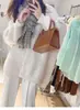Cardigan de Lã com Ponto Grosso Estilo Preguiçoso 2023 Primavera e Outono Novo Blusa de Tricô Solta com Manga Morcego Slim para Mulheres