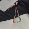 Cordón para Teléfono de Cristal de Siete Colores con Gradiente Arcoíris, Cuerda para Colgar al Lado del Teléfono, Colgante para Bolsa CCD