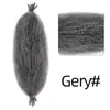 Cabelo Sintético para Crochê de Fibra Sintética de Lagarta Rasgada à Mão Africana Cabelo Cacheado Fofo Natural Tranças Extensões de Cabelo Trança Marley