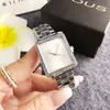 Relógio Europeu Antigo Quadrado Feminino Temperamento Simples Pequeno Quadrado Novo Versátil à Prova d'Água Pulseira de Aço Relógio Feminino