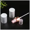 Boquilla de Botella de Perfume Cabezal de Bomba Electroquímico de Aluminio Botella con Atomizador Boca de Rosca de Aluminio de 24 Dientes Cabezal Pulverizador Cosmético Niebla Fina
