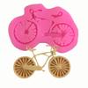 Molde de Silicona para Modelado de Bicicleta Hecho a Mano Molde para Pastel de Doblez Herramienta de Doblez para Dulces Herramienta Decorativa Molde para Pastel Otro No