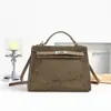 Bolso de Mano de Mezclilla Bolso Cuadrado Pequeño Mujer 2026 Nuevo Simple Moda Bolso Kelly de Moda Versátil Bolso Cruzado de Hombro