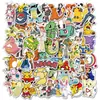 50 Adesivos de grafite de montanha PiKa Baokemeng desenhos animados decoração de porta-malas de carro adesivos de elfos de estimação atacado