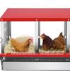 Caja de Huevos para Nido de Pollo Transfronteriza Galvanizada Duradera Montada en Pared de Dos Agujeros Tres Agujeros Cuatro Agujeros Caja de Huevos de 6 Agujeros Caja de Huevos Conveniente