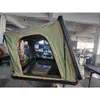 Tienda de Techo Triangular Totalmente Automática de Aleación de Aluminio con Techo Abatible Tienda de Campaña de Apertura Rápida Tienda de Coche Esencial para Viajes en Coche