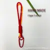 Lanyard para Teléfono Móvil Trenzado Súper Bonito Llavero para Mujer Elegante de Muñeca Material DIY Antirrobo