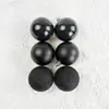 Decorações de Natal 4/6/8cm Plástico Colorido Galvanizado Conjunto de Bolas de Natal Pingente para Árvore de Natal Decoração de Feriado