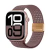 Nueva Correa Apple Watch Aplicable del Fabricante Applewatch7/8/9 Nylon Elástico Hebilla Magnética Correa de Reloj Iwatchs10