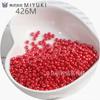 Cuentas de arroz esmaltadas de color sólido de alto brillo MIYUKI Yuxing de 3 mm, hechas a mano, para pulseras, collares y accesorios de joyería.