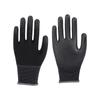 Guantes de palma recubiertos de PU Xingda, negros, libres de polvo, para fábrica electrónica, con revestimiento antiestático de PU, para trabajo