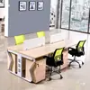 Gabinete de Archivo de Tres Niveles Móvil para Oficina de Piso, Ignífugo, Tres Cajones, Combinación de Escritorio con Pantalla, Gabinete Móvil