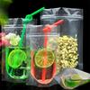 Bolsa Desechable para Líquidos Bolsa para Té de Leche de Celebridad de Internet Bolsa Auto-soportante para Bebidas Bolsa Translúcida Mate para Jugo Manual