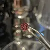 Pendientes de Acero de Titanio con Diamante Corte Milenio de 8mm, Destello Explosivo, Lavables, Sin Molestias al Dormir, Moda con Temperamento, Más Fáciles de Combinar con Clavos de Hélice Auricular