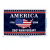 Bandera de Fondo Conmemorativa del 250 Aniversario de EE. UU. Transfronteriza, Bandera Colgante del Aniversario de la Fundación Americana Más Vendida de Amazon