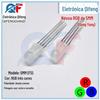 LED RGB 5MM(F5) Cabeça Redonda Fosca Plug Direto Luz Vermelha Azul Verde Diodo Emissor de Luz Colorido Alto Brilho