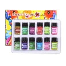 Set de aceite esencial de aromaterapia soluble en agua mejorado al por mayor, humidificador multiusos, fragancia diaria, completamente en inglés, transfronterizo