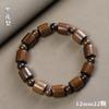 Pulsera de cuentas multi-tesoro estilo nacional Caña de Bambú seis palabras lema pulsera rosario para niños diseño de nicho femenino círculo único joyería para parejas