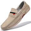 2024 Novos sapatos preguiçosos slip-on comércio exterior plus size Tods masculinos AliExpress confortável sola macia sapatos de dirigir slip-on