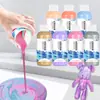 Adornos creativos hechos a mano para jugar DIY para niños, oso violento hecho a mano, traje de pintura acrílica, suministro para puesto, juguetes para graffiti