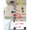 Máquina de Alta Velocidad para Piezas de Computadora Sensor Infrarrojo Perla Cerámica Dispositivo de Tensión Cortador de Hilo Taza de Cera Guía de Hilo Máquina de Enhebrado Inverso Cepillado Inverso