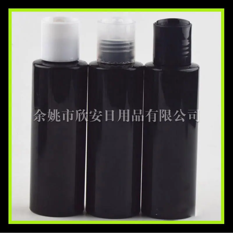 100ml平肩pet 黑色+ 千秋盖 副本