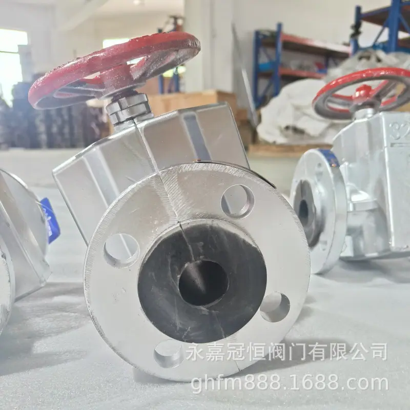 铝合金管夹阀