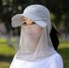 Verano nuevo gorra parasol anti-ultravioleta gorra de béisbol de lengua de pato mujeres y hombres exterior gorra solar integrada ciclismo gorra anti-protector solar