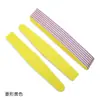 Manicure Colorida Dopamina Esfregar Fluorescente Lixa de Unha Colorida Dupla Face Lixa Fina Meia-Lua Tira de Polimento Tira de Lixa Resistente ao Desgaste