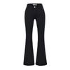 Jeans Americanos Sexy Sexy de Cintura Media-Baja Micro Acampanados para Mujer 2025 Nuevo Corte Delgado y Piernas Largas Pantalones Largos