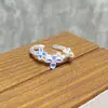 Anel Aberto Flor Gota de Óleo Esmaltado Estilo Doce Cremoso Menina Exquisito Nicho de Alta Qualidade Versátil Estilo Ocidental Lindo Anel