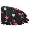 Gorro de enfermera de entrega de una pieza para imprimir Gorro de cirugía dental de algodón puro para mujer Gorro de punta lindo fino para unidad de cuidados intensivos de anestesia