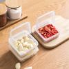 Caja de Almacenamiento de Rebanadas de Queso Importado de Japón Refrigerador Frutero Tapa Abatible Bloque de Mantequilla Caja de Embalaje para Chocolate