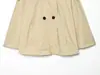 Venta al por mayor 2026 Verano Nuevo Estilo Europeo y Americano Ropa de Mujer Cuello Alto Estilo Capa Abrigo Holgado 9541